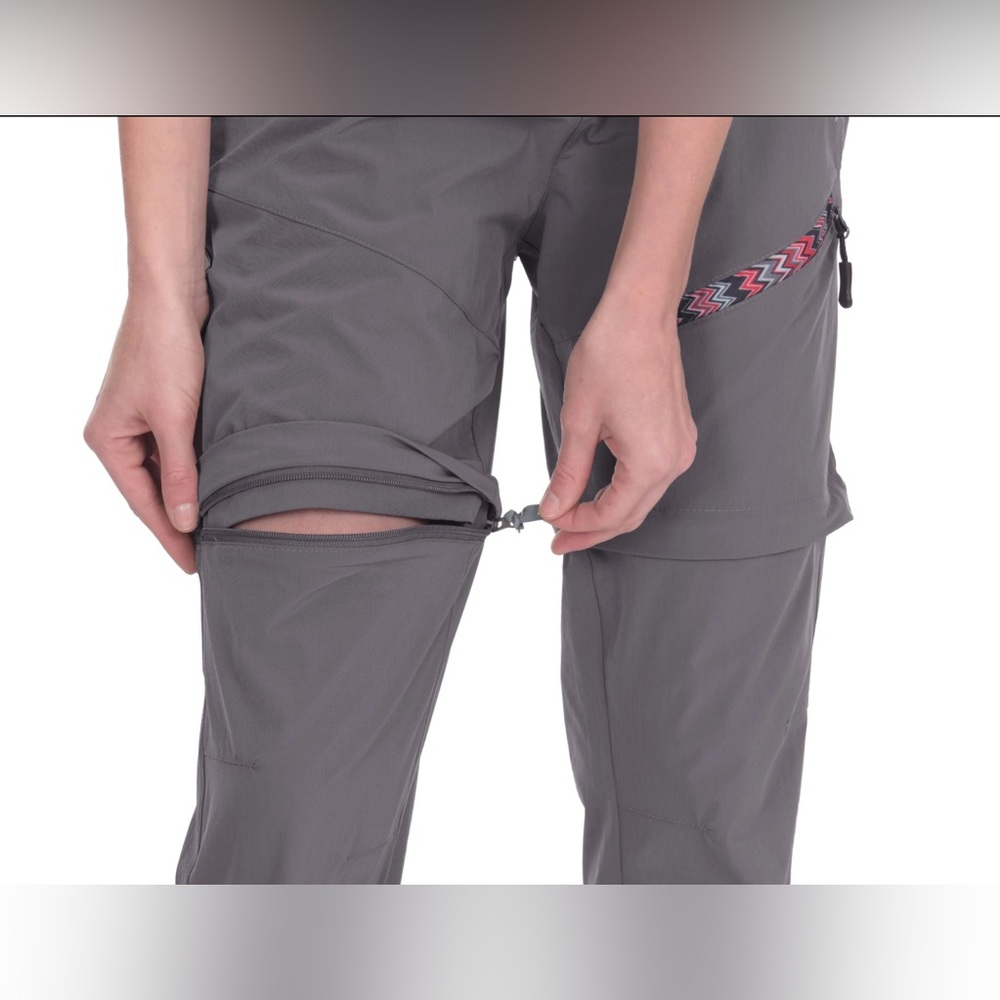 EUC- Little Donkey Andy  Convertible Lightweight Zip Off Hiking Pants - Picture 3 of 7